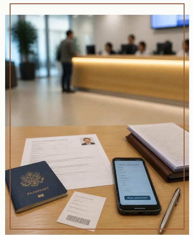 Запись в визовый центр в Чайковском для подачи документов
