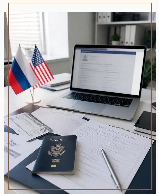 Оформление визы в США для туристов и бизнеса в Чайковском
