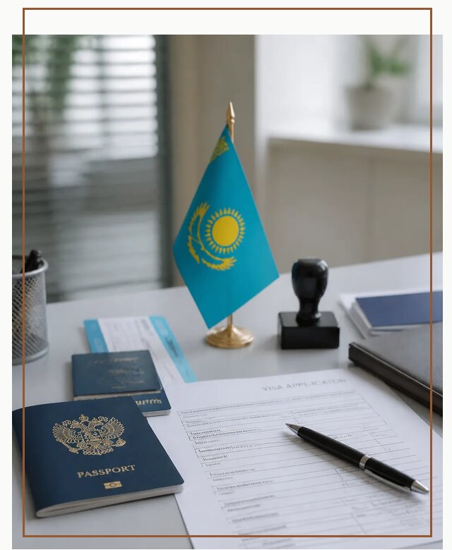 Оформление визы в Казахстан для поездки и работы в Чайковском