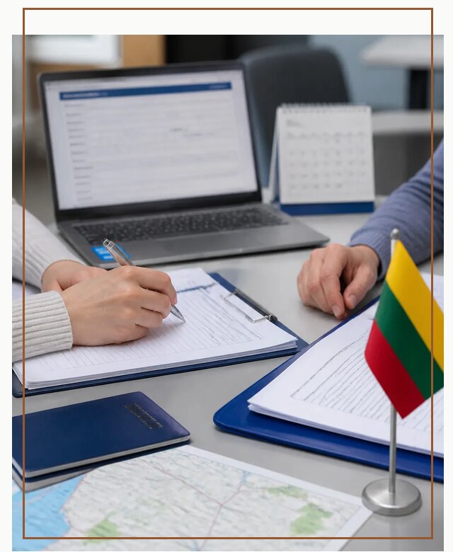 Профессиональное оформление визы в Литву для поездки в Чайковском