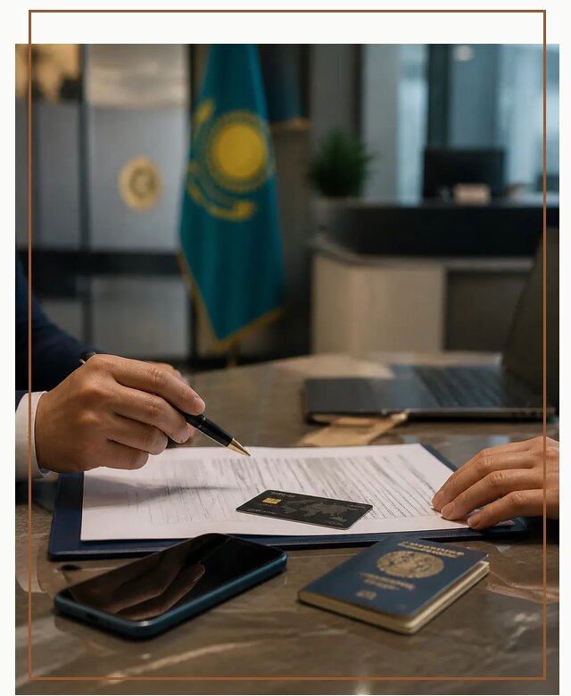 Открытие счета и банковской карты в Казахстане в Чайковском